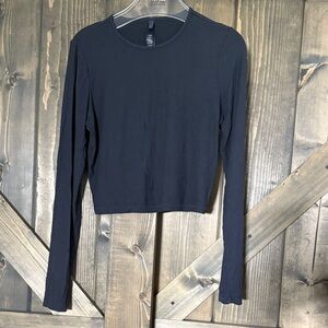 SKIMS Midnight Long Sleeve Top